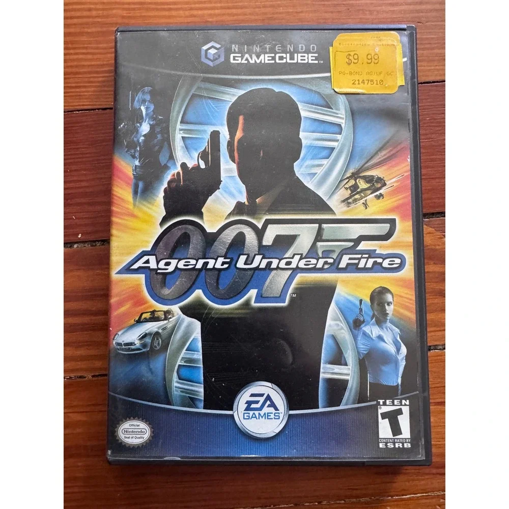 007 Agent Under Fire Nintendo GameCube Video Game EA Games James Bond CIB
